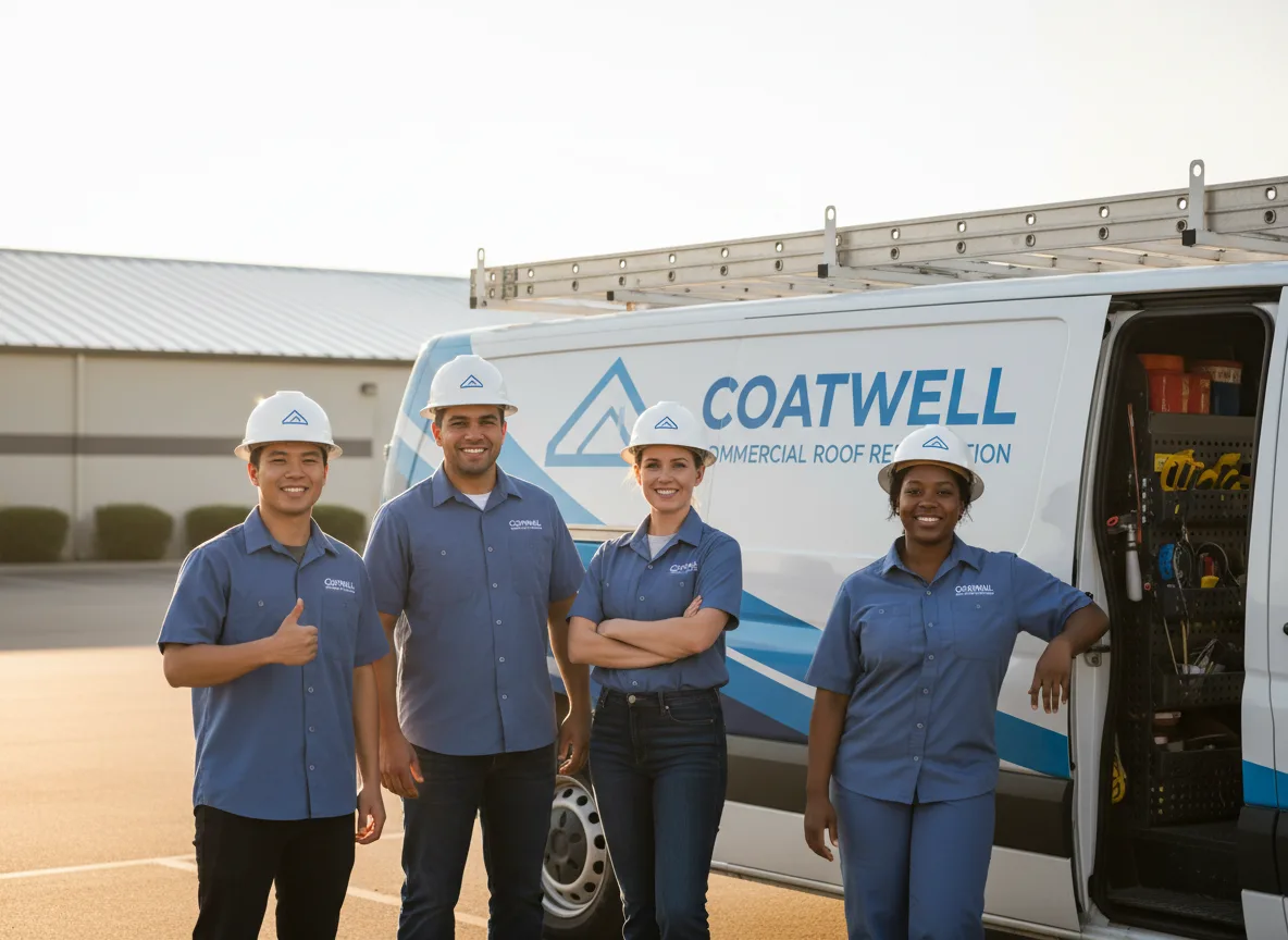 Commercial roof coating company in Essington, PA